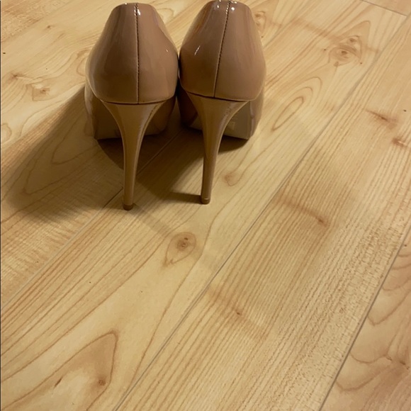 Nude blush elegant high heels - Picture 2 of 4